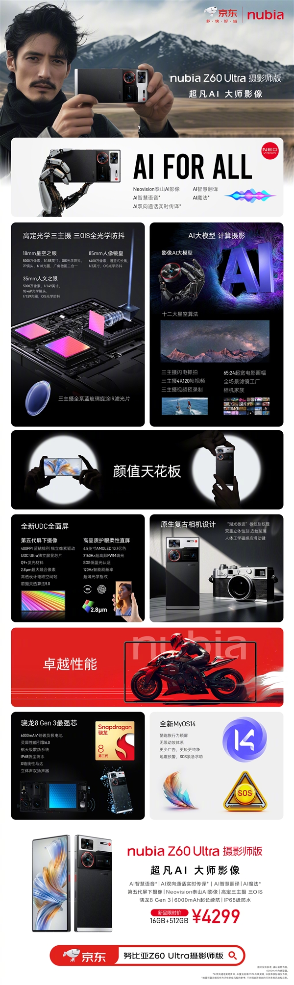 今年唯一一款真全面屏影像旗艦！讀懂努比亞Z60 Ultra攝影師版