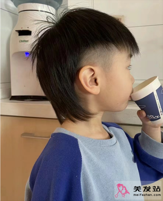 小男孩狼尾頭范本 小朋友超喜愛(ài)的