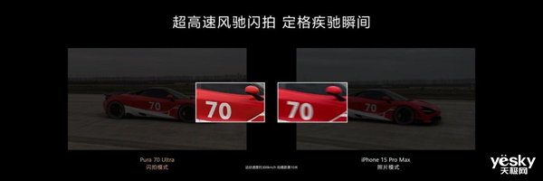 華為Pura 70系列抓拍能力封神！輕松定格300km/h賽車