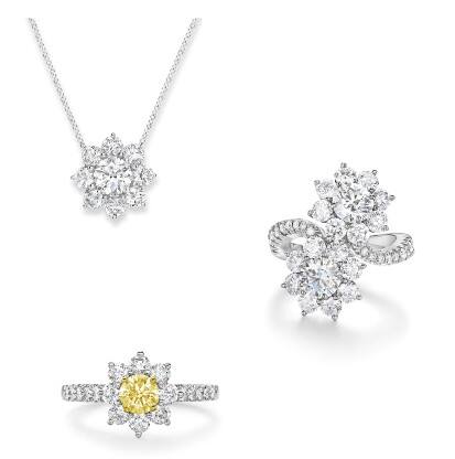 海瑞溫斯頓(Harry Winston)推出2024年Sunflower系列高級(jí)珠寶套裝及腕表作品