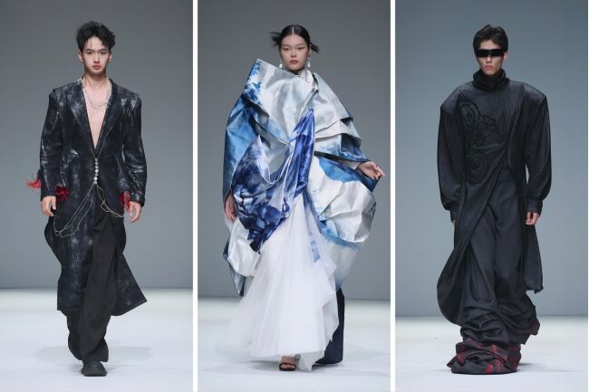 江漢大學(xué)時(shí)尚藝術(shù)系畢業(yè)生作品亮相中國(guó)國(guó)際大學(xué)生時(shí)裝周