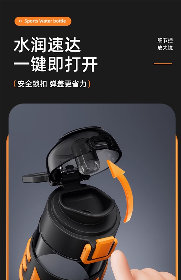 夏天就要多喝水！尚泰運(yùn)動水杯大促：進(jìn)口Tritan材質(zhì)到手14.9元