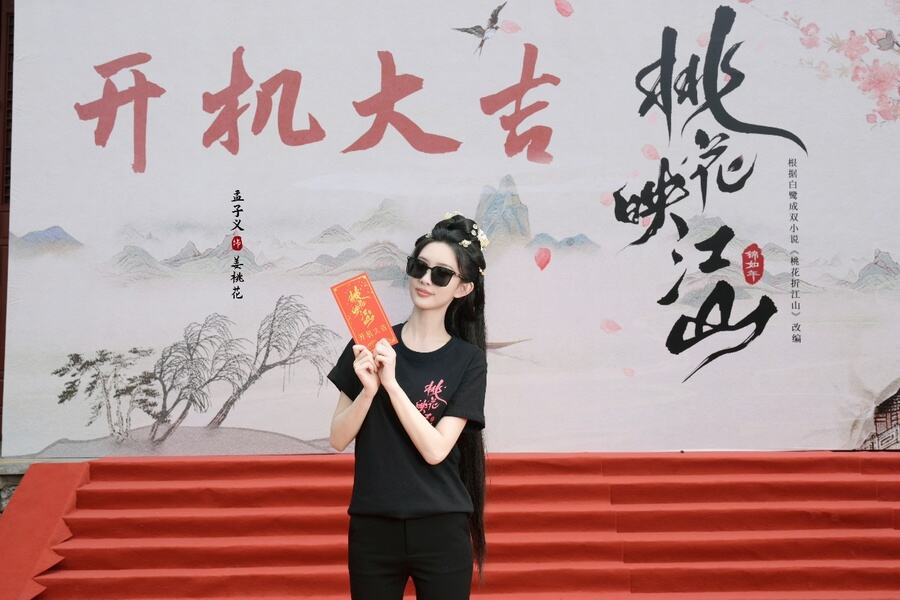 《桃花映江山》正式開機(jī)，劉學(xué)義孟子義攜手演繹權(quán)謀愛戀