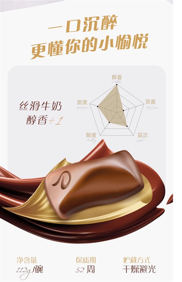牛奶、黑巧兩種口味：德芙巧克力10.9元/碗抄底發(fā)車