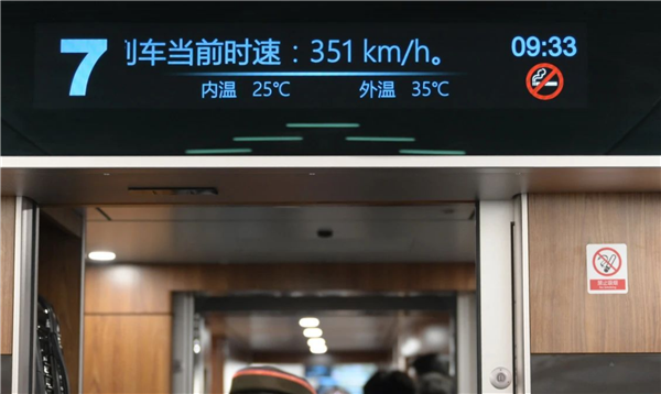 350公里時(shí)速高鐵已達(dá)6798公里！北京-香港只需8小時(shí)12分