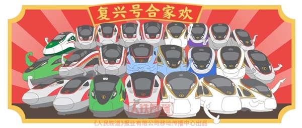 官方公布“復(fù)興號”動車組全家福！23.4億公里、22億人次