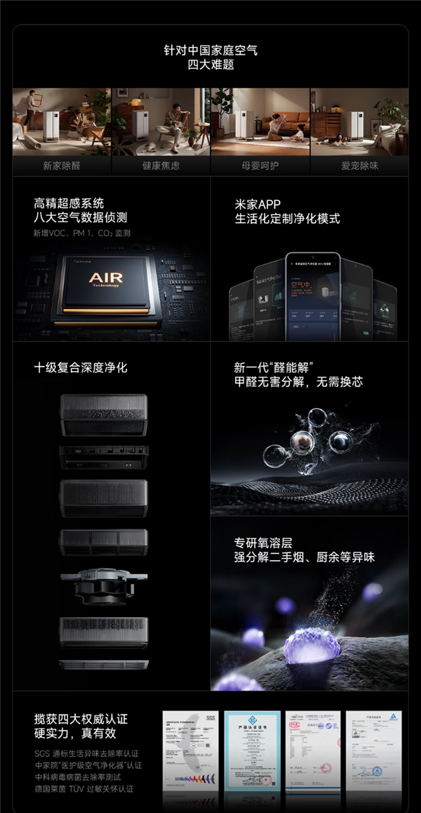 小米史上專業(yè)、高端！米家全效空氣凈化器Ultra增強(qiáng)版7月19日發(fā)布