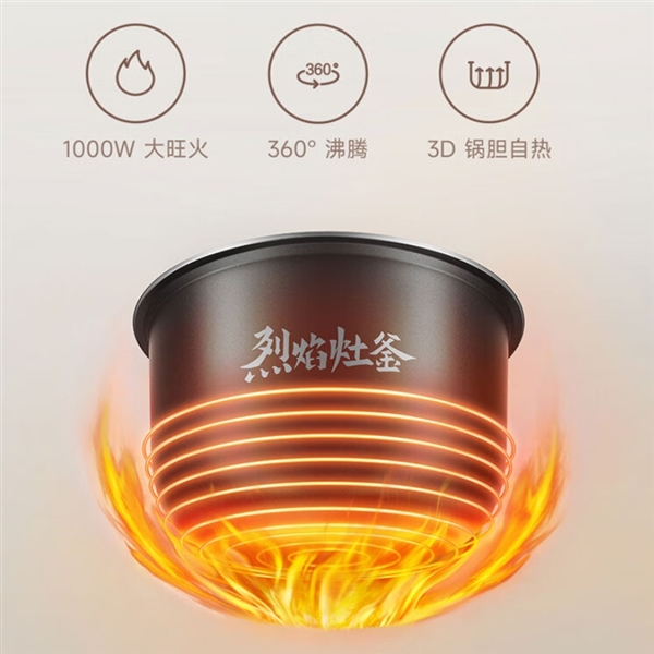 8年沉淀打造 普及IH技術！小米推出米家IH電飯煲S1：首發(fā)299元