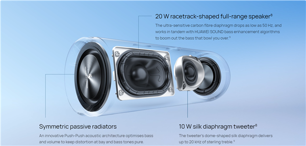 戶外聽歌神器！華為Sound Joy 2宣布9月24日發(fā)布：26小時續(xù)航 IP67防水