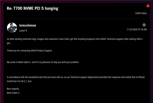 AMD X670E主板詭異Bug：PCIe5.0 SSD突然變PCIe1.0！死機無法啟動