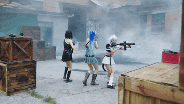 電競少女真人剛槍！《完蛋！我被美女包圍了！前傳》宣布聯動《和平精英》