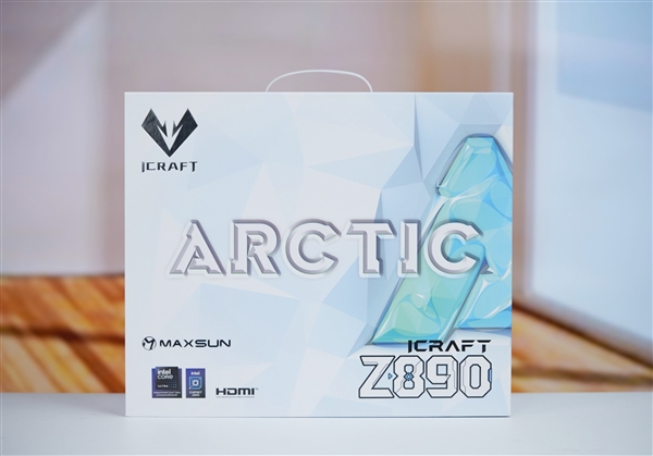 白色海景房必備！銘瑄Z890 Arctic主板圖賞