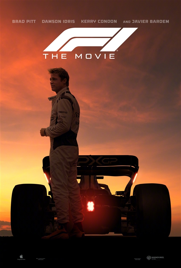 蘋果打造！《F1：賽道風云》新預告/海報發(fā)布：皮特主演、漢密爾頓出演