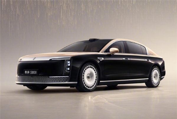 能與勞斯萊斯比高低！尊界S800純白實車曝光：本周上市